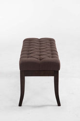 TPFLiving Sitzbank Romeo Stoff antik-dunkel 100